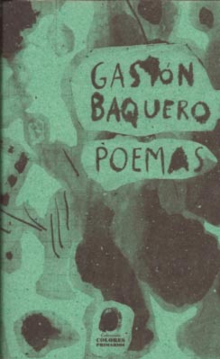 Poemas Gaston Baquero